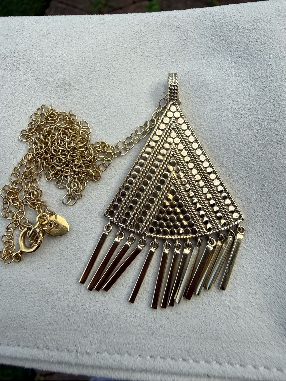 Anna Beck fringe necklace